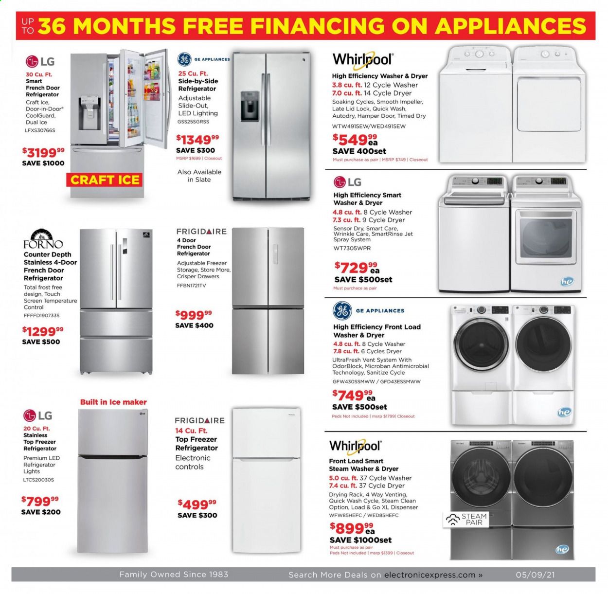 Electronic Express (AL, TN) Weekly Ad Flyer May 9 to May 15