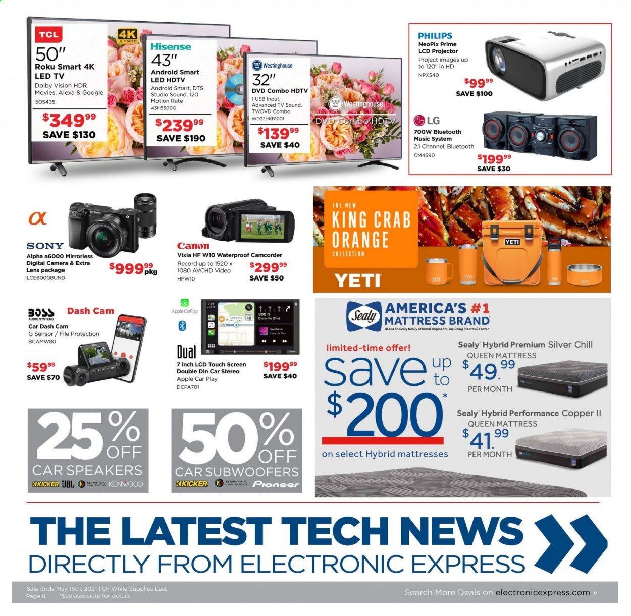 Electronic Express (AL, TN) Weekly Ad Flyer May 9 to May 15
