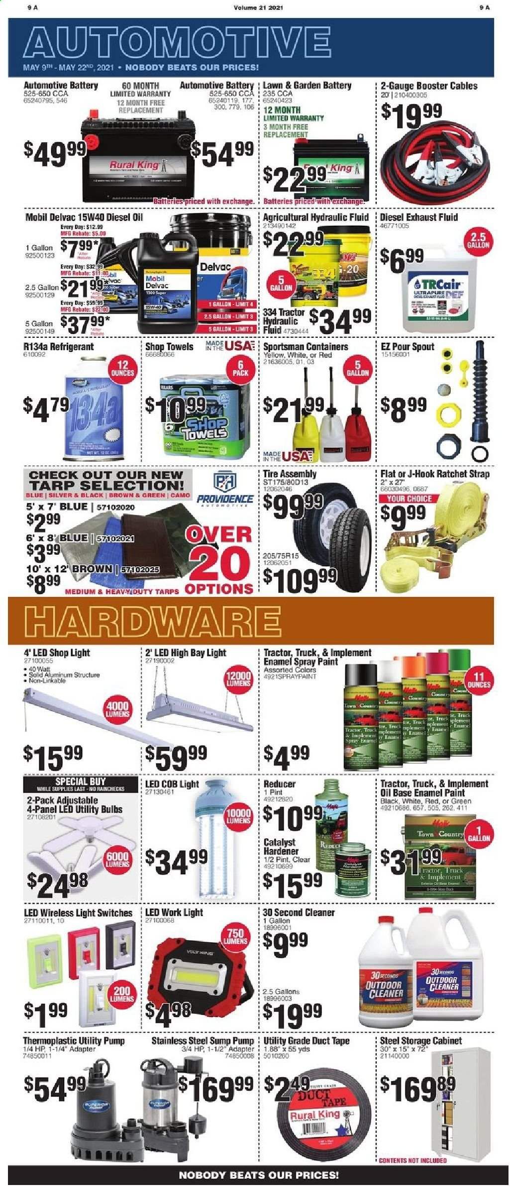 Rural King Weekly Ad Flyer May 9 to May 22
