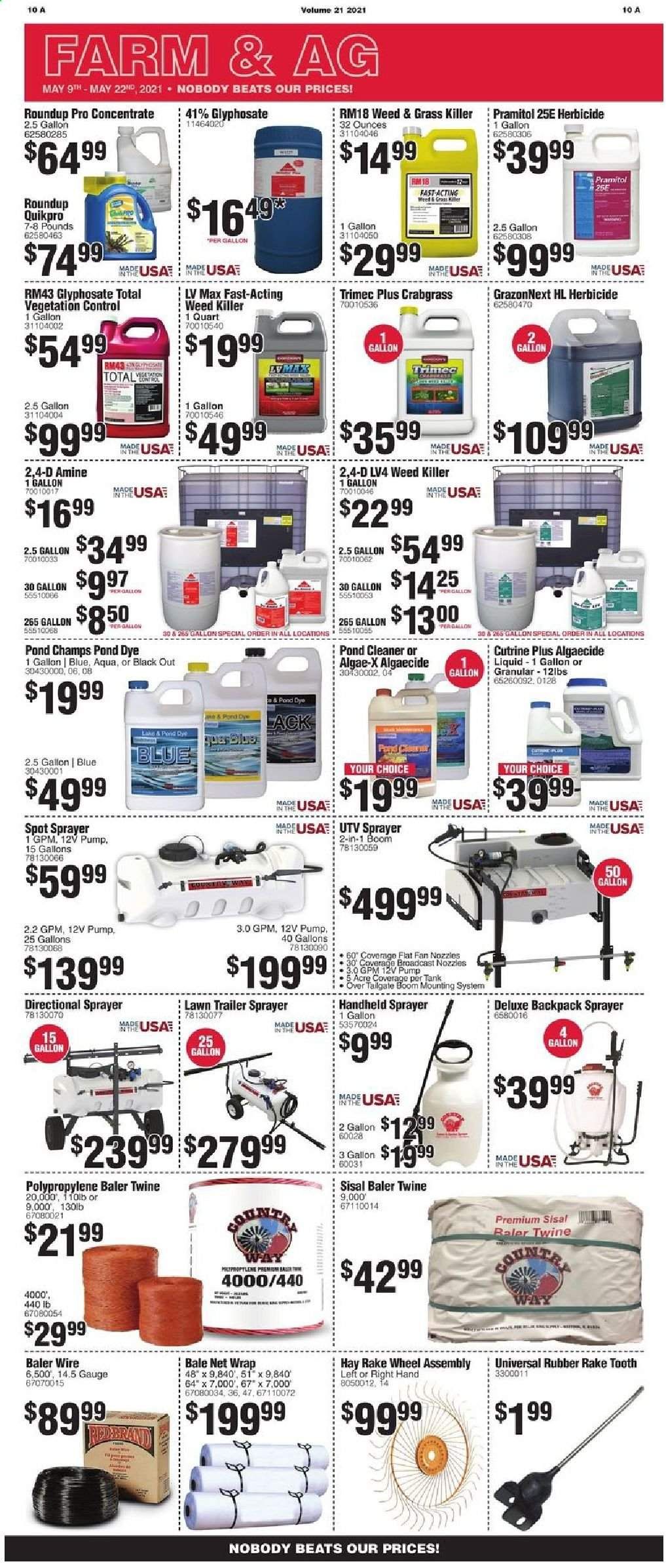 Rural King Weekly Ad Flyer May 9 to May 22