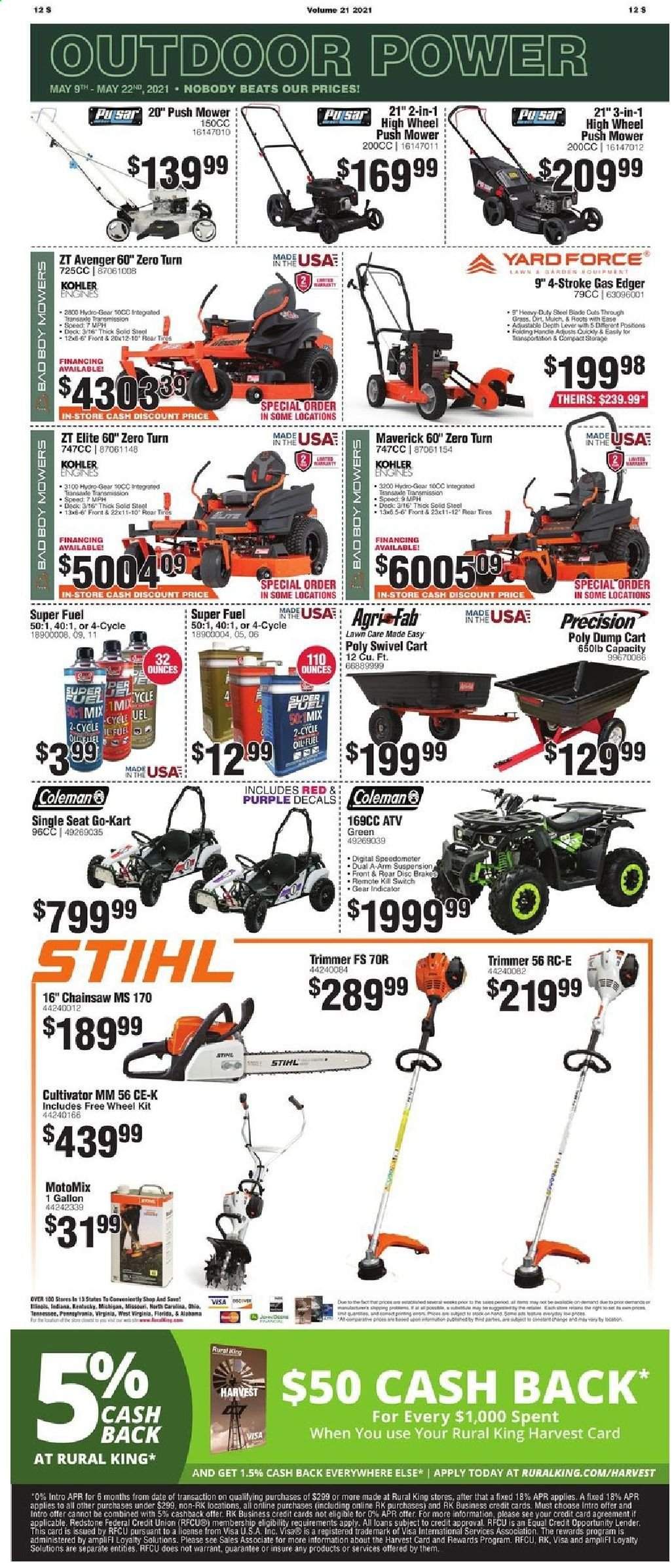 Rural King Weekly Ad Flyer May 9 to May 22