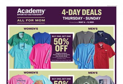 Academy Sports (AL, AR, GA, LA, MO, NC, SC, TN, TX) Weekly Ad Flyer May 6 to May 10