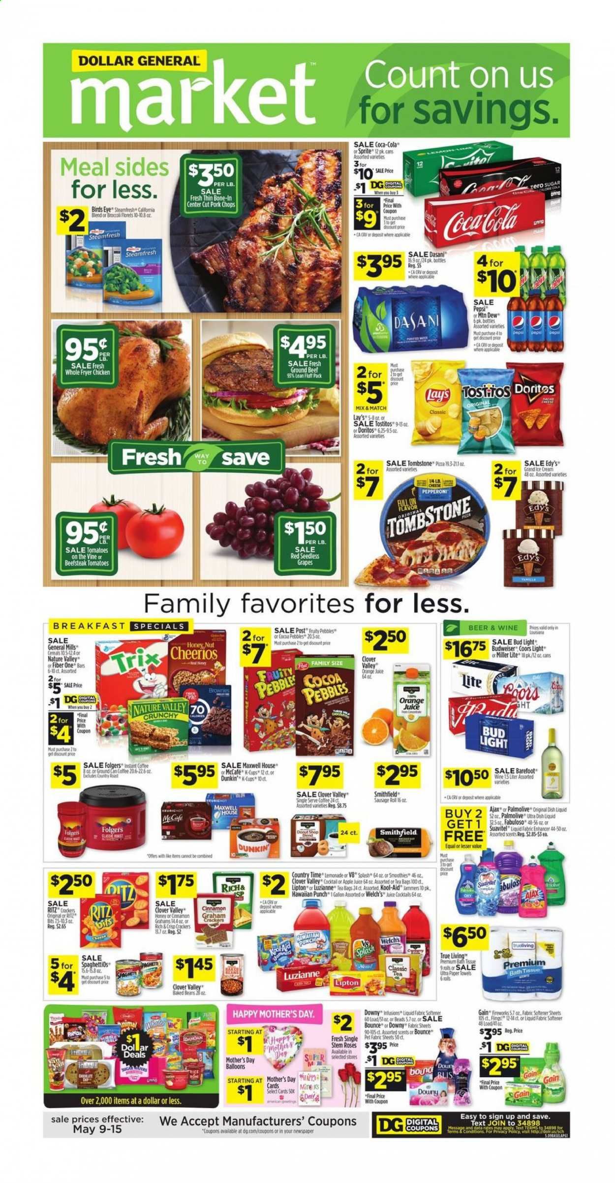 Dollar General (LA) Weekly Ad Flyer May 9 to May 15