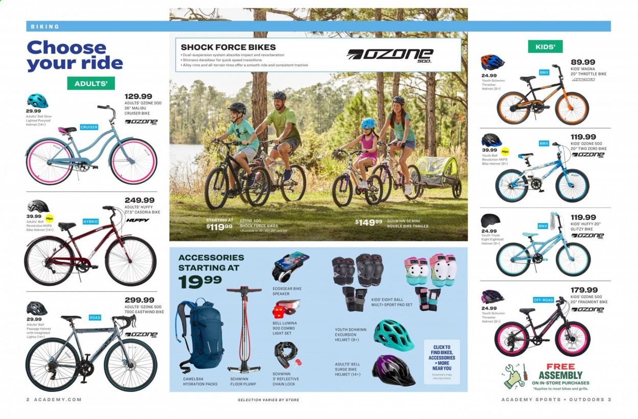 Academy Sports (AL, AR, GA, LA, MO, NC, SC, TN, TX) Weekly Ad Flyer May 10 to May 31