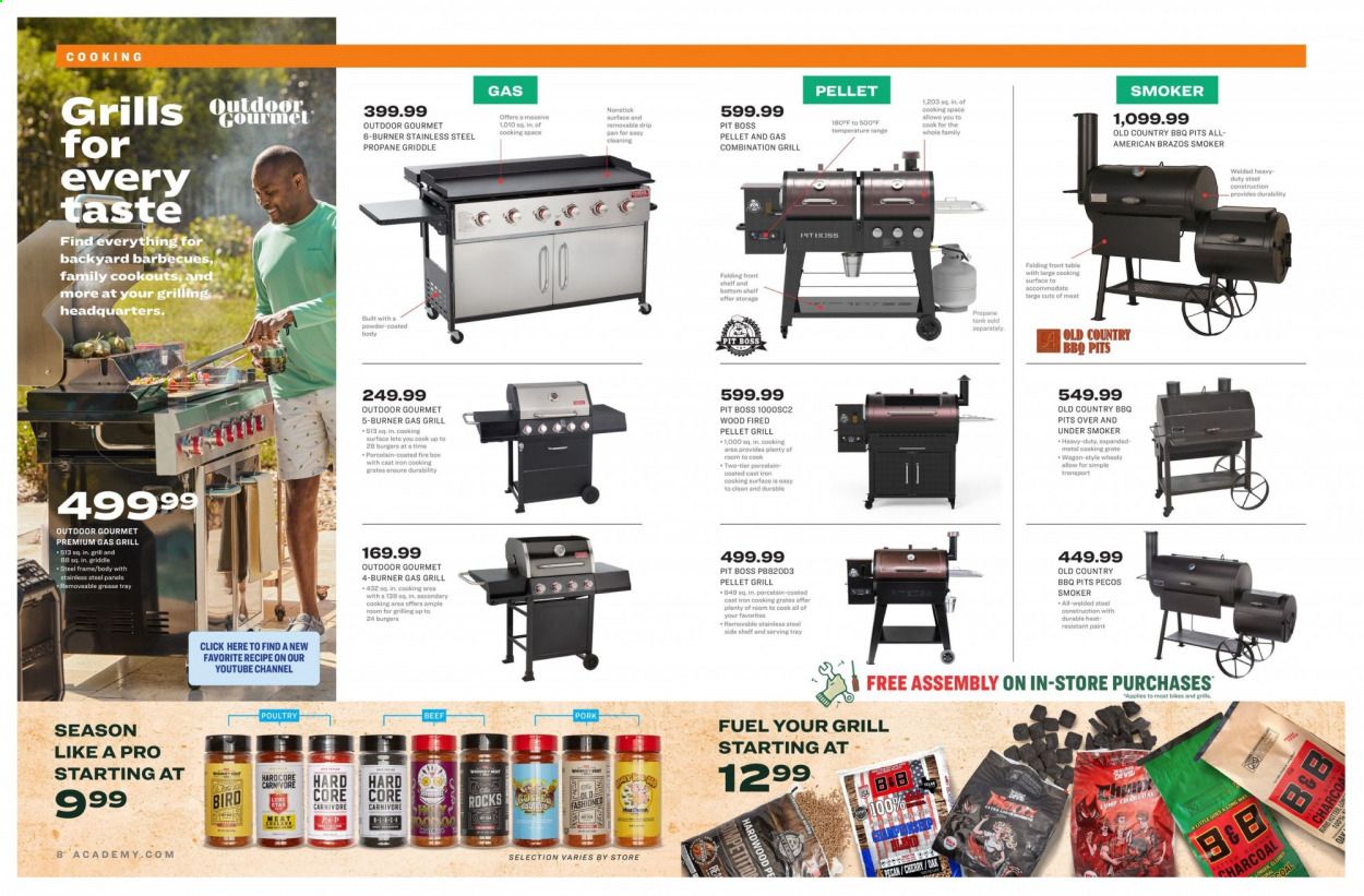 Academy Sports (AL, AR, GA, LA, MO, NC, SC, TN, TX) Weekly Ad Flyer May 10 to May 31