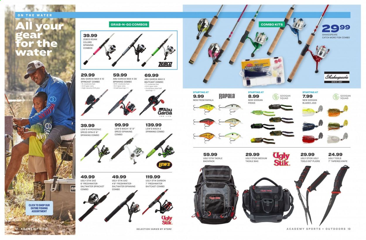 Academy Sports (AL, AR, GA, LA, MO, NC, SC, TN, TX) Weekly Ad Flyer May 10 to May 31