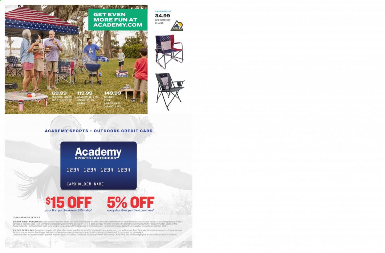 Academy Sports (AL, AR, GA, LA, MO, NC, SC, TN, TX) Weekly Ad Flyer May 10 to May 31