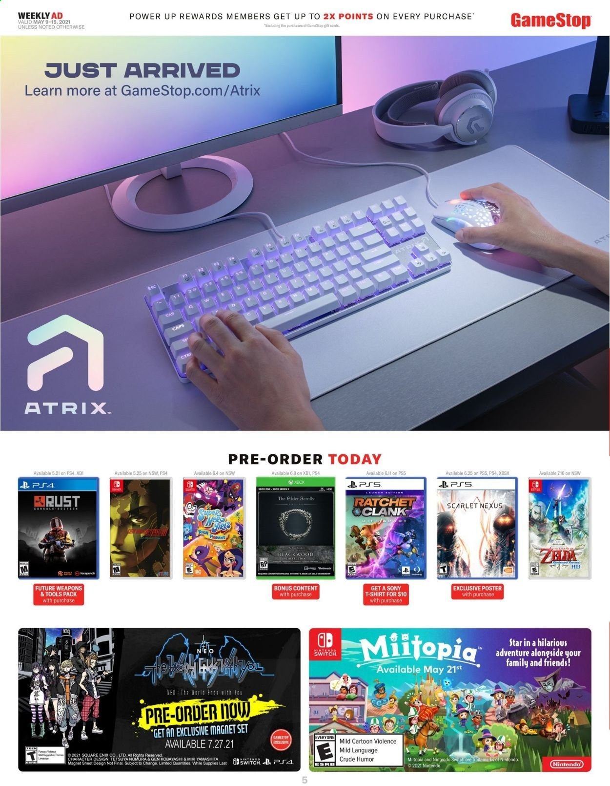 GameStop Weekly Ad Flyer May 9 to May 15