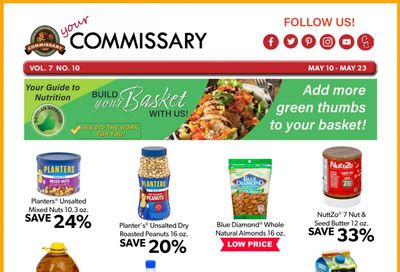 Commissary Weekly Ad Flyer May 10 to May 23
