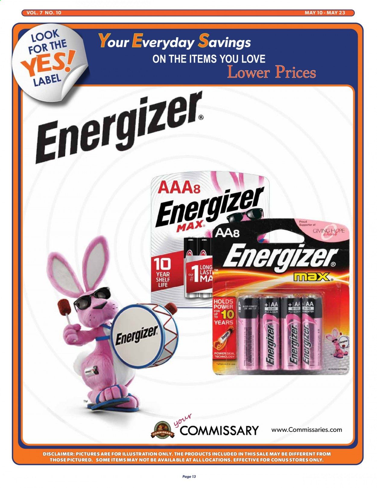 Commissary Weekly Ad Flyer May 10 to May 23
