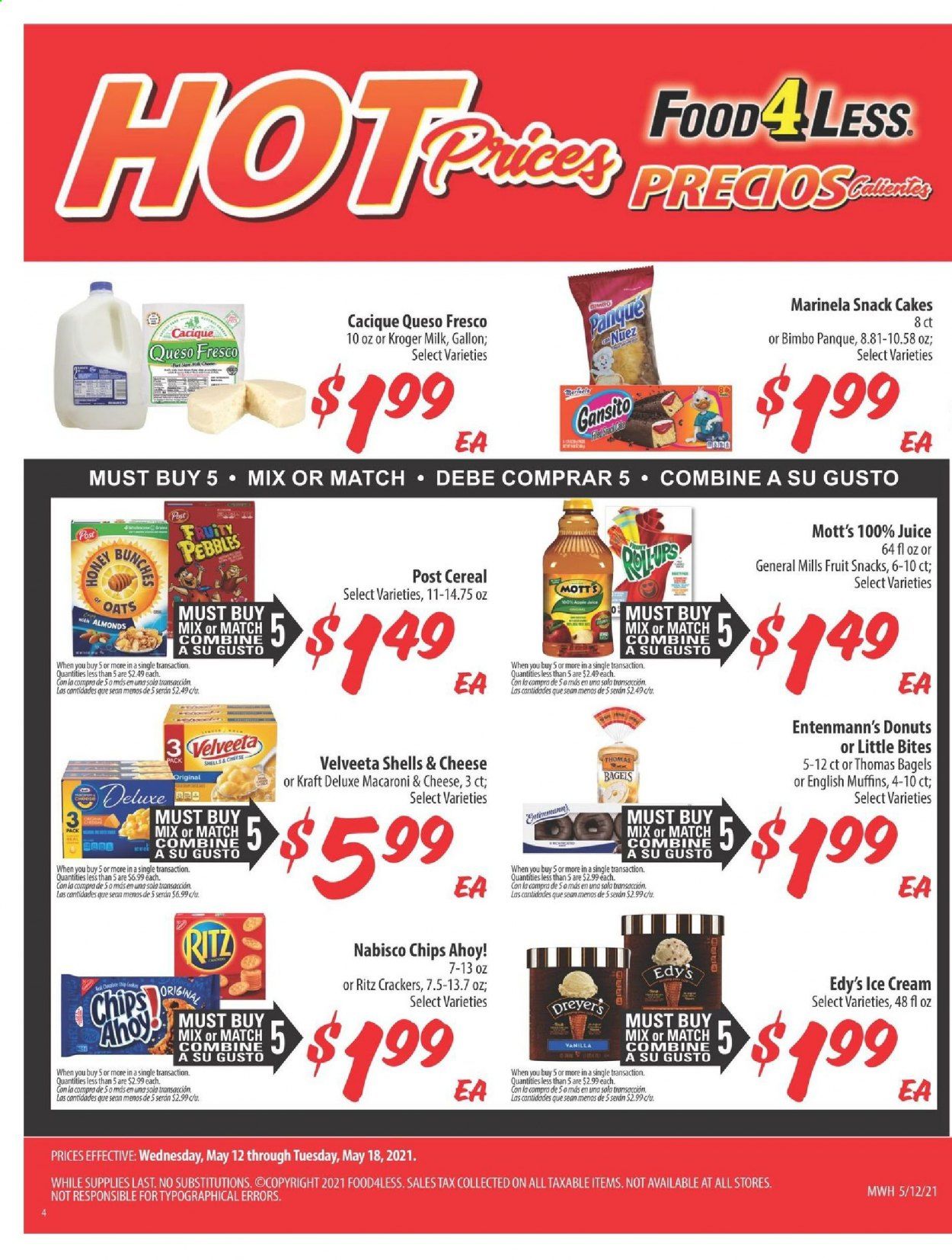 Food 4 Less (IL) Weekly Ad Flyer May 12 to May 18