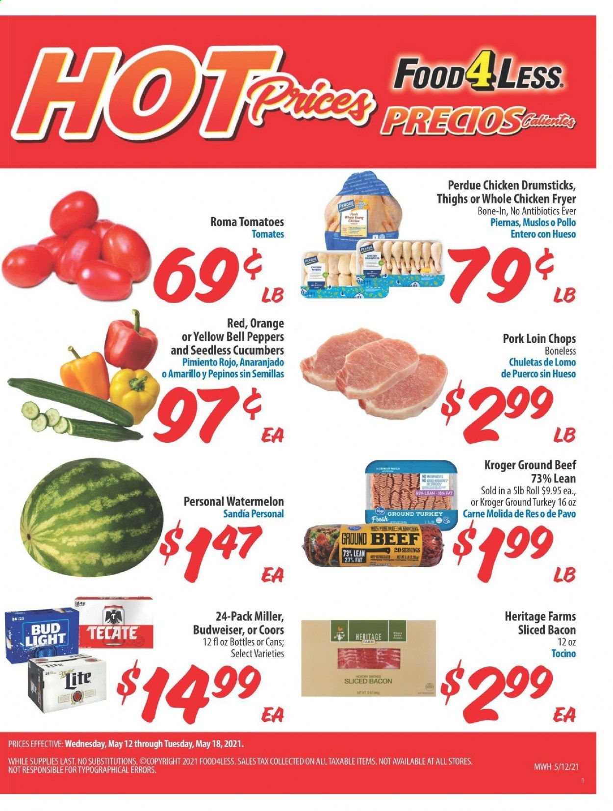 Food 4 Less (IL) Weekly Ad Flyer May 12 to May 18