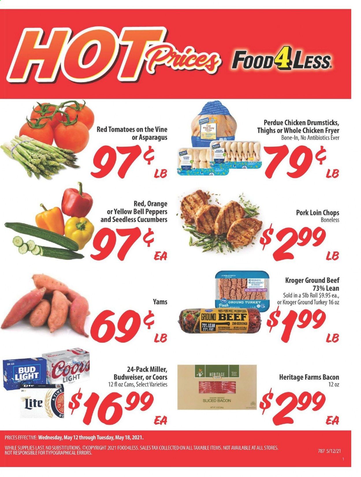 Food 4 Less (IN) Weekly Ad Flyer May 12 to May 18