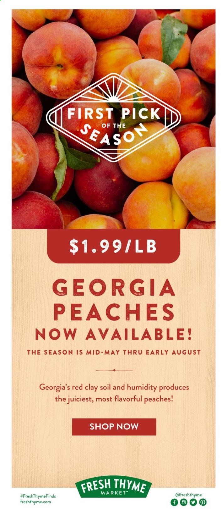 Fresh Thyme Weekly Ad Flyer May 12 to May 18