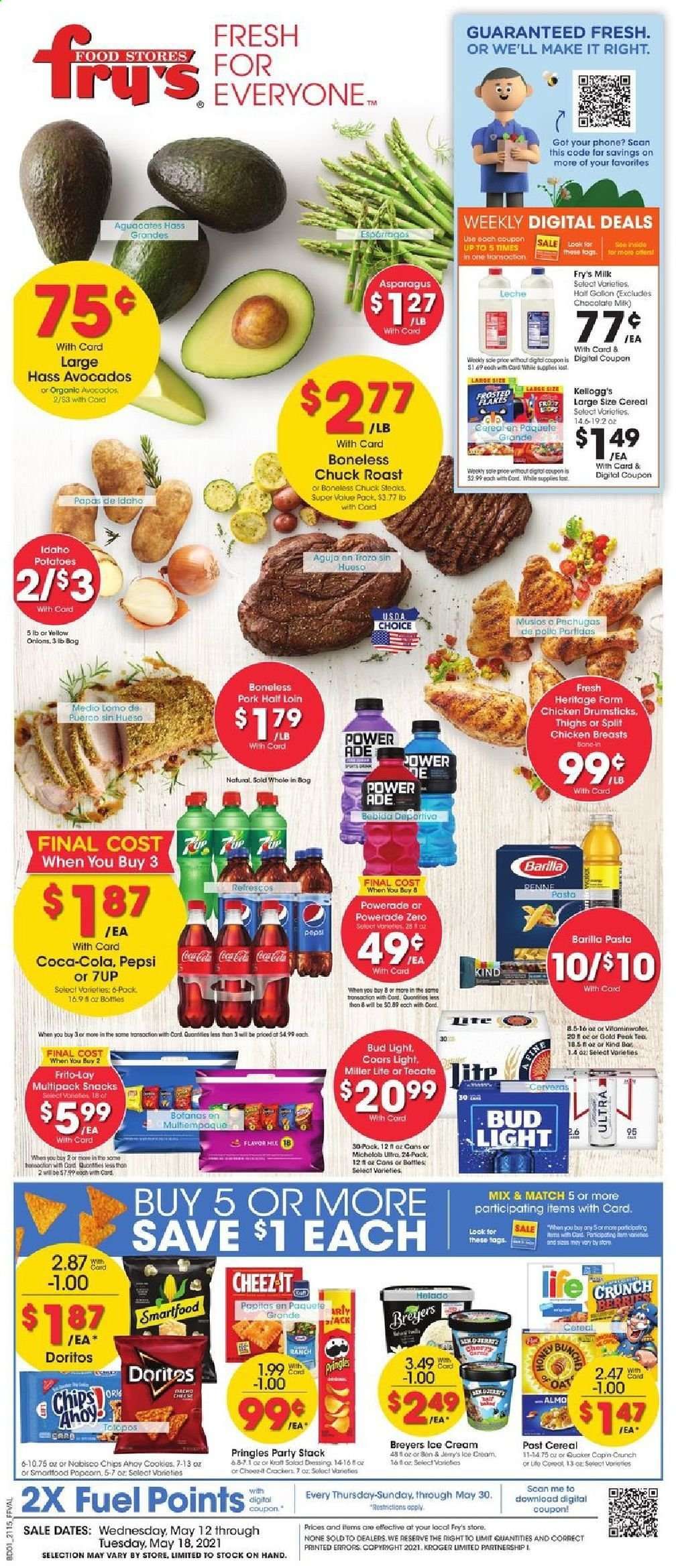 Fry’s (AZ) Weekly Ad Flyer May 12 to May 18