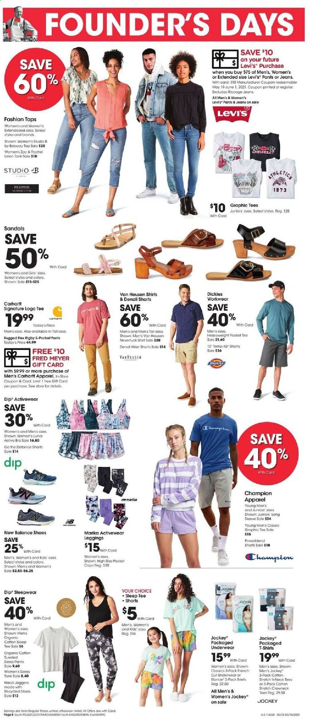 Fred Meyer (DC, DE, NJ, NY, PA, VA) Weekly Ad Flyer May 12 to May 18