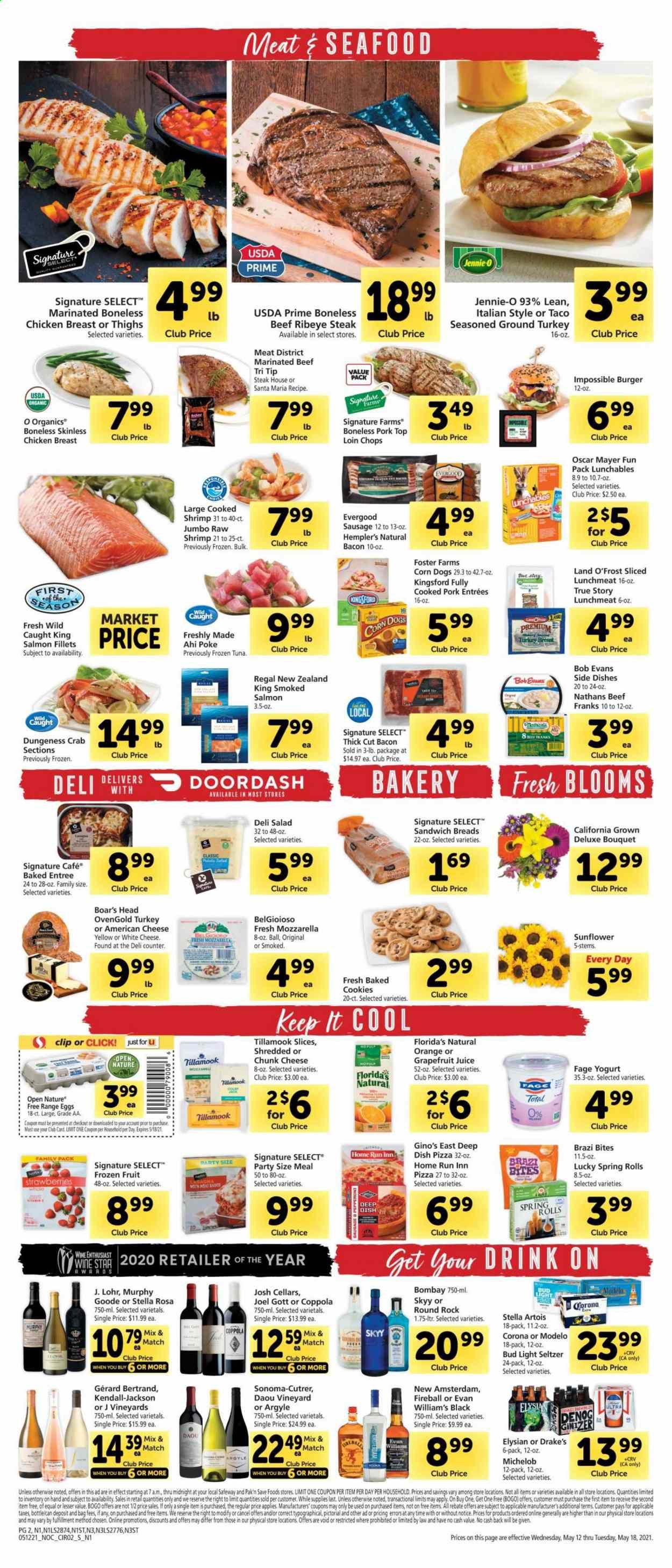 Safeway (AZ, CA, CO, HI, MD, NE, OR, VA, WA) Weekly Ad Flyer May 12 to May 18