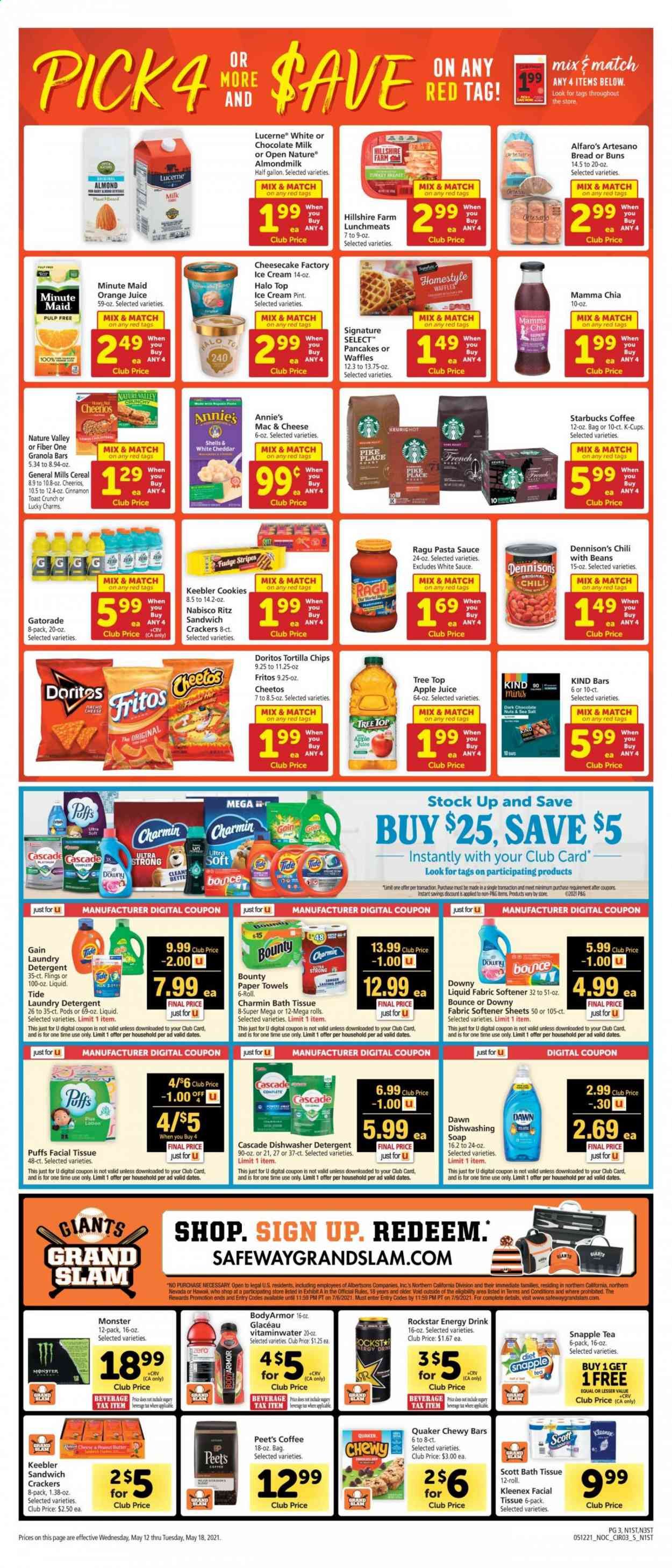 Safeway (AZ, CA, CO, HI, MD, NE, OR, VA, WA) Weekly Ad Flyer May 12 to May 18