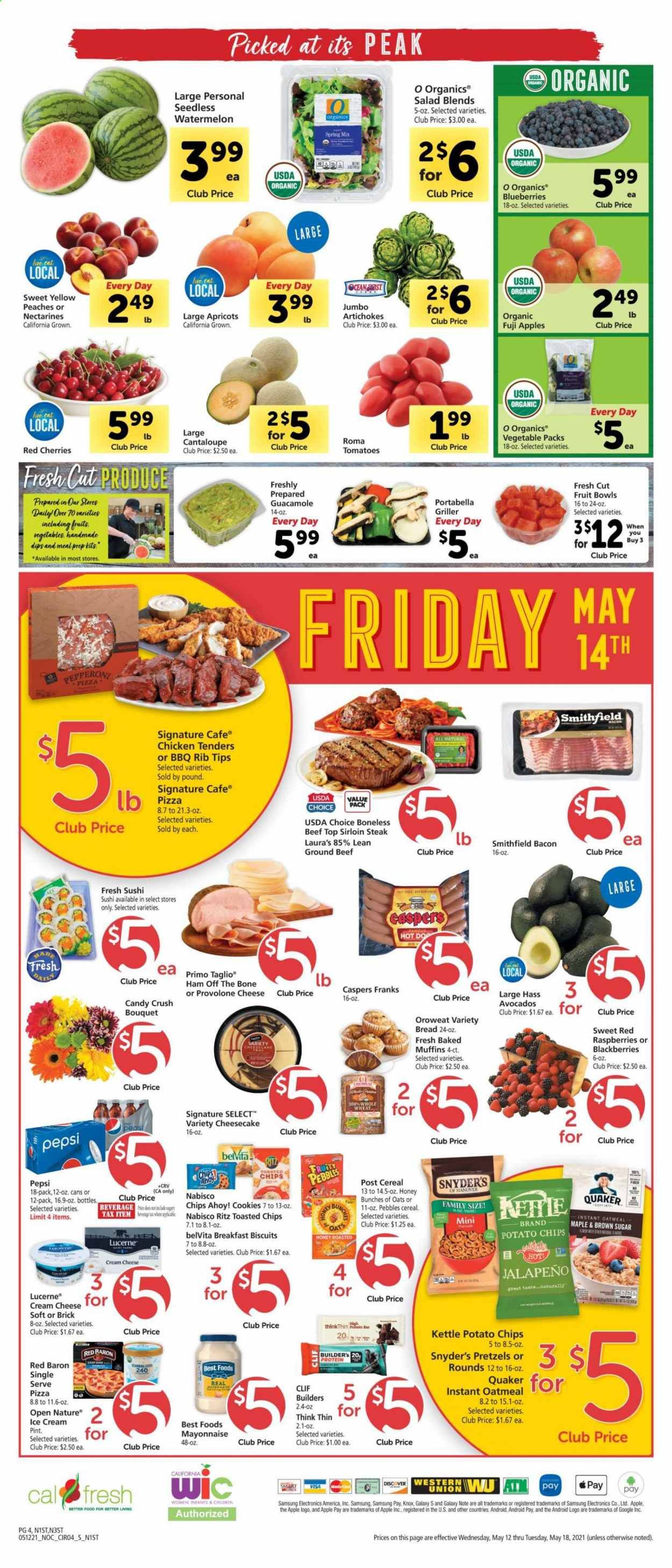 Safeway (AZ, CA, CO, HI, MD, NE, OR, VA, WA) Weekly Ad Flyer May 12 to May 18