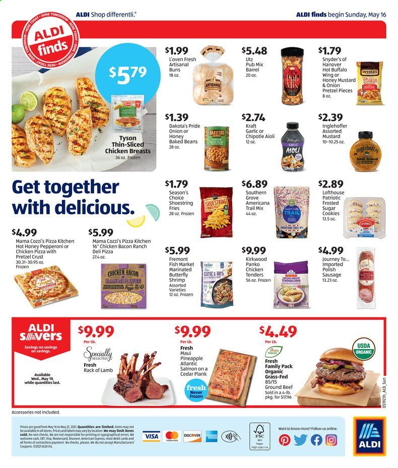 ALDI (KY, MI, MN, NJ, NY, OH, PA, VT, WV) Weekly Ad Flyer May 16 to May 22