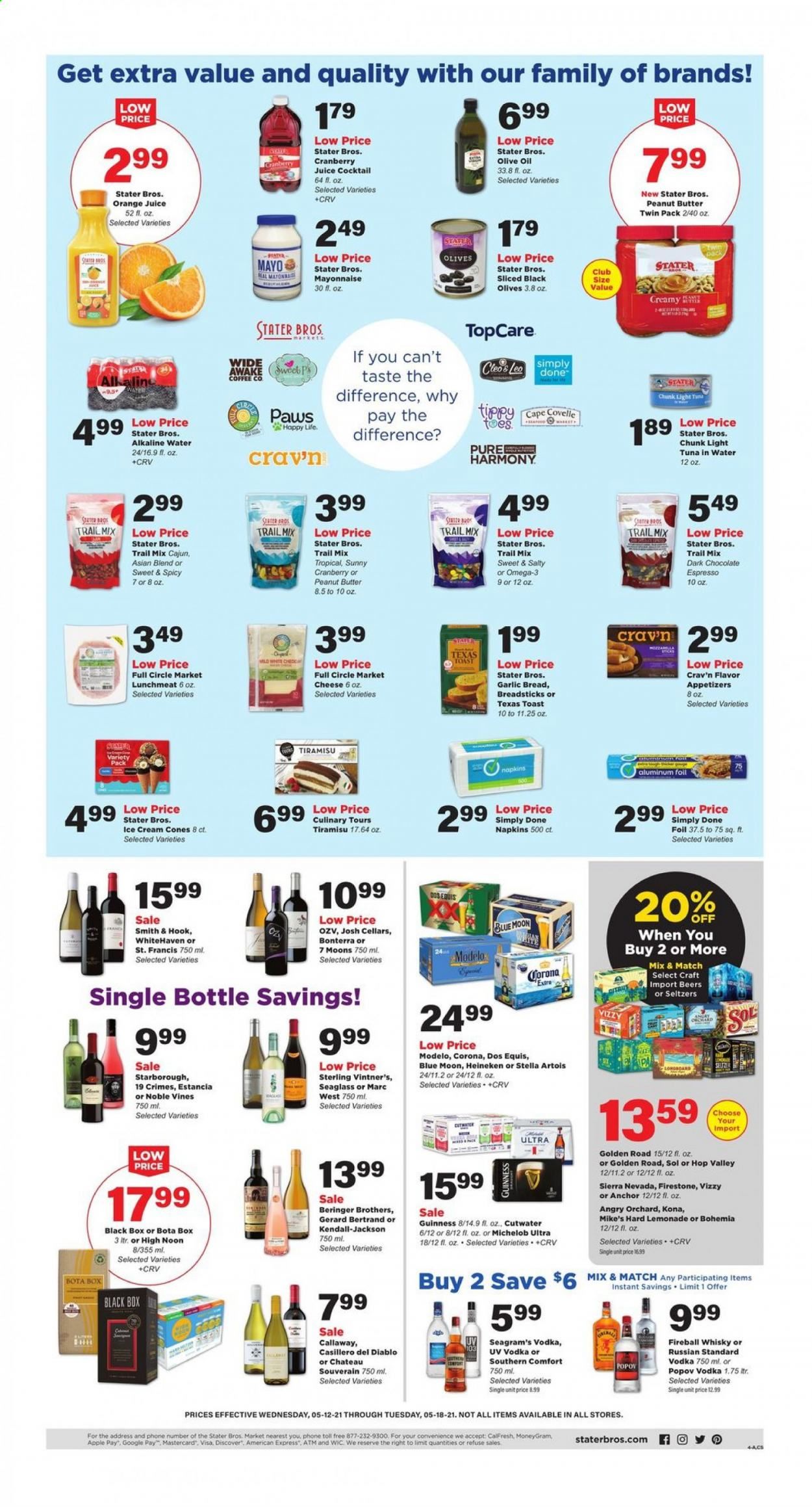 Stater Bros. (CA) Weekly Ad Flyer May 12 to May 18