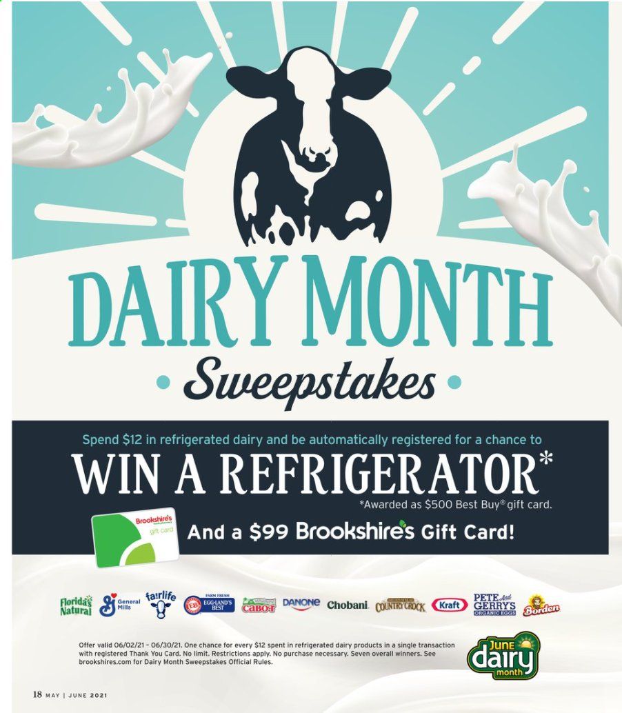 Brookshires (AR, LA, TX) Weekly Ad Flyer May 5 to June 29