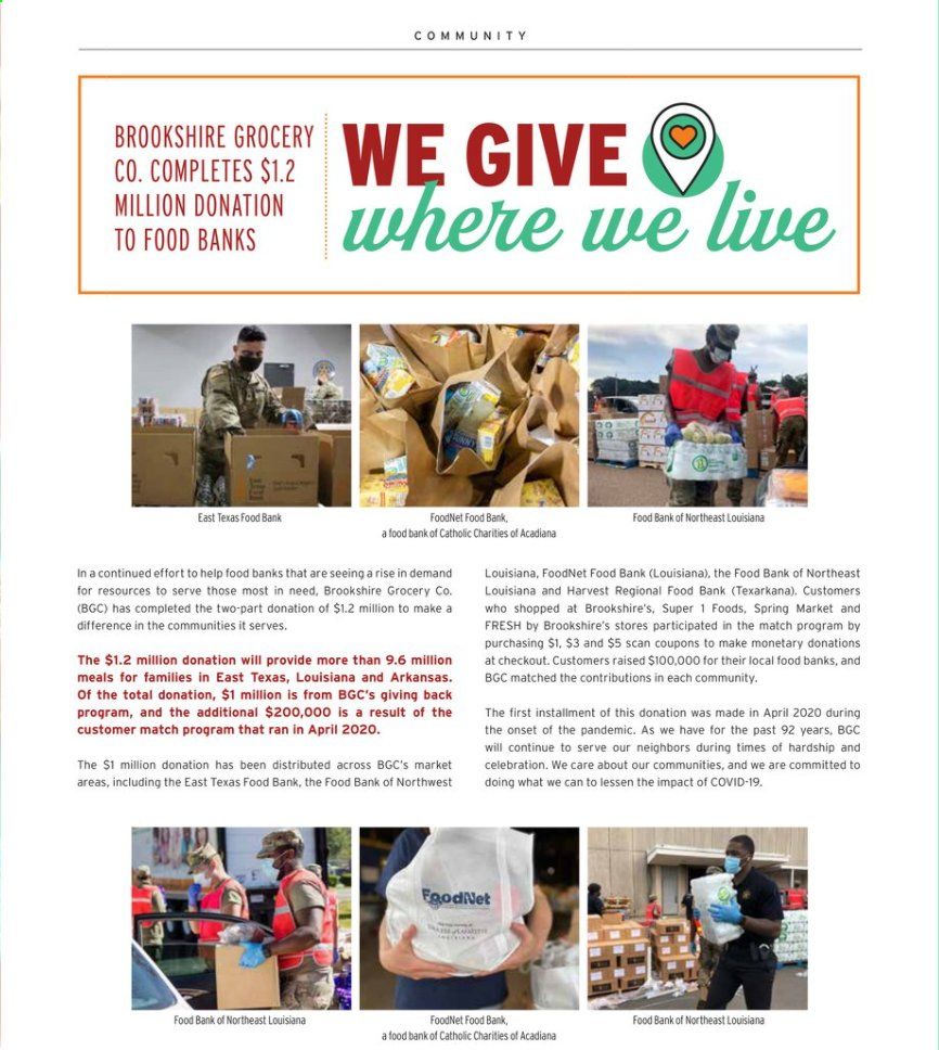 Brookshires (AR, LA, TX) Weekly Ad Flyer May 5 to June 29