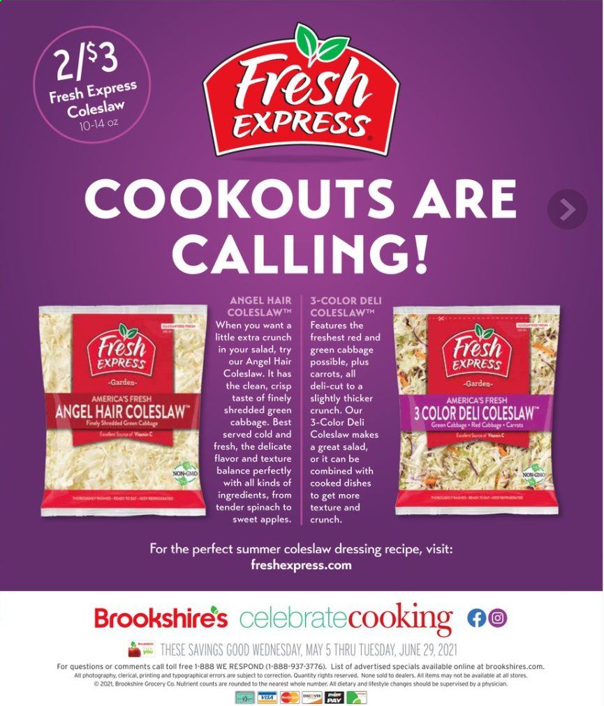 Brookshires (AR, LA, TX) Weekly Ad Flyer May 5 to June 29