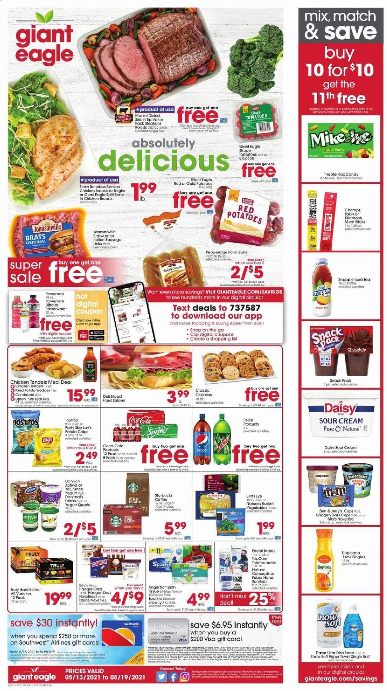 Giant Eagle (OH, PA) Weekly Ad Flyer May 13 to May 19
