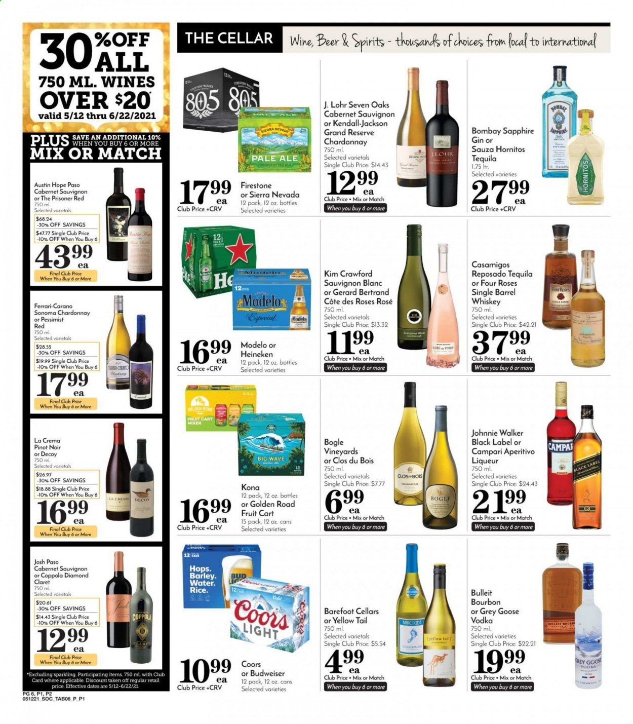 Pavilions (CA) Weekly Ad Flyer May 12 to May 18