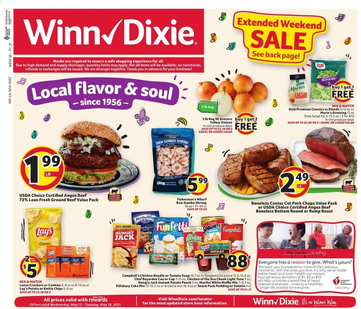 Winn Dixie (AL, FL, GA, LA) Weekly Ad Flyer May 12 to May 18