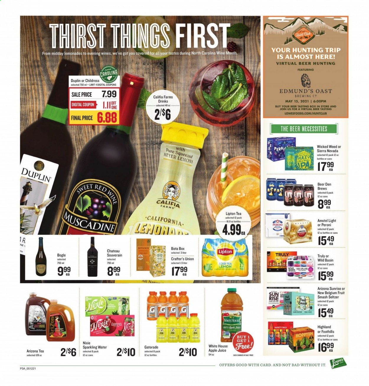 Lowes Foods (NC, SC) Weekly Ad Flyer May 12 to May 18