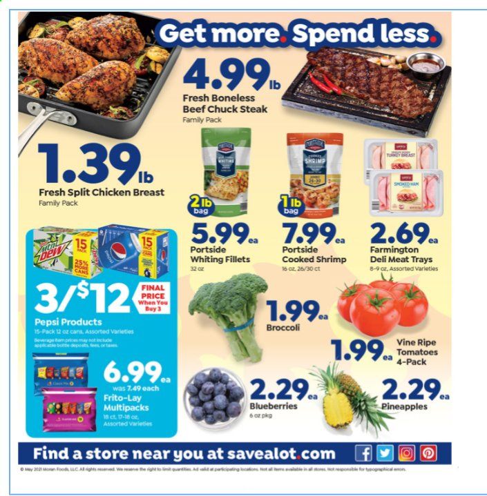 Save a Lot Weekly Ad Flyer May 12 to May 18