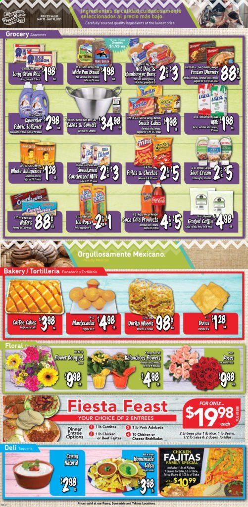 Fiesta Foods SuperMarkets (WA) Weekly Ad Flyer May 12 to May 18