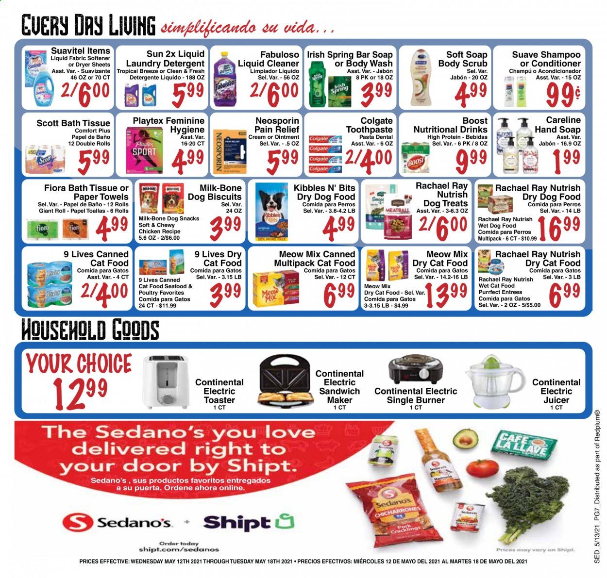 Sedano's (FL) Weekly Ad Flyer May 12 to May 18