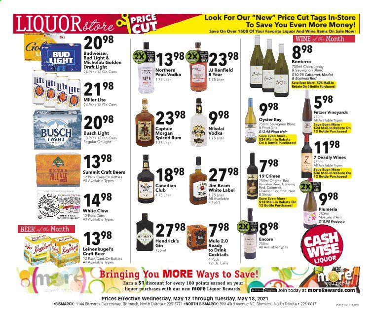 Cash Wise (MN, ND) Weekly Ad Flyer May 12 to May 18
