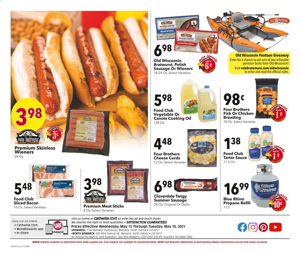 Cash Wise (MN, ND) Weekly Ad Flyer May 12 to May 18