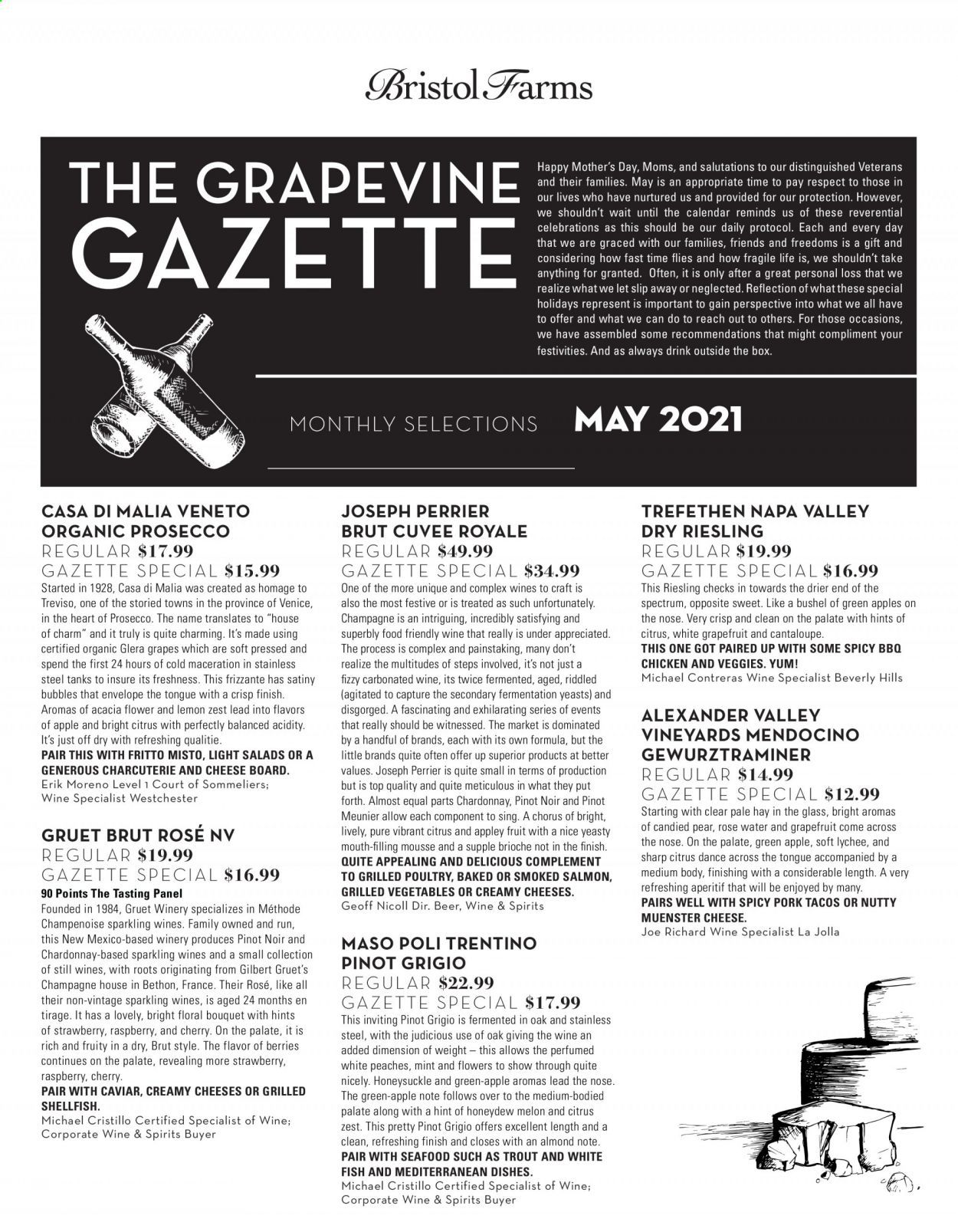 Bristol Farms (CA) Weekly Ad Flyer May 1 to May 31