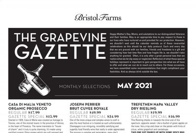 Bristol Farms (CA) Weekly Ad Flyer May 1 to May 31