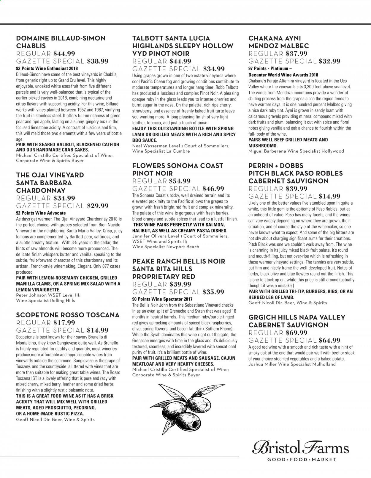 Bristol Farms (CA) Weekly Ad Flyer May 1 to May 31