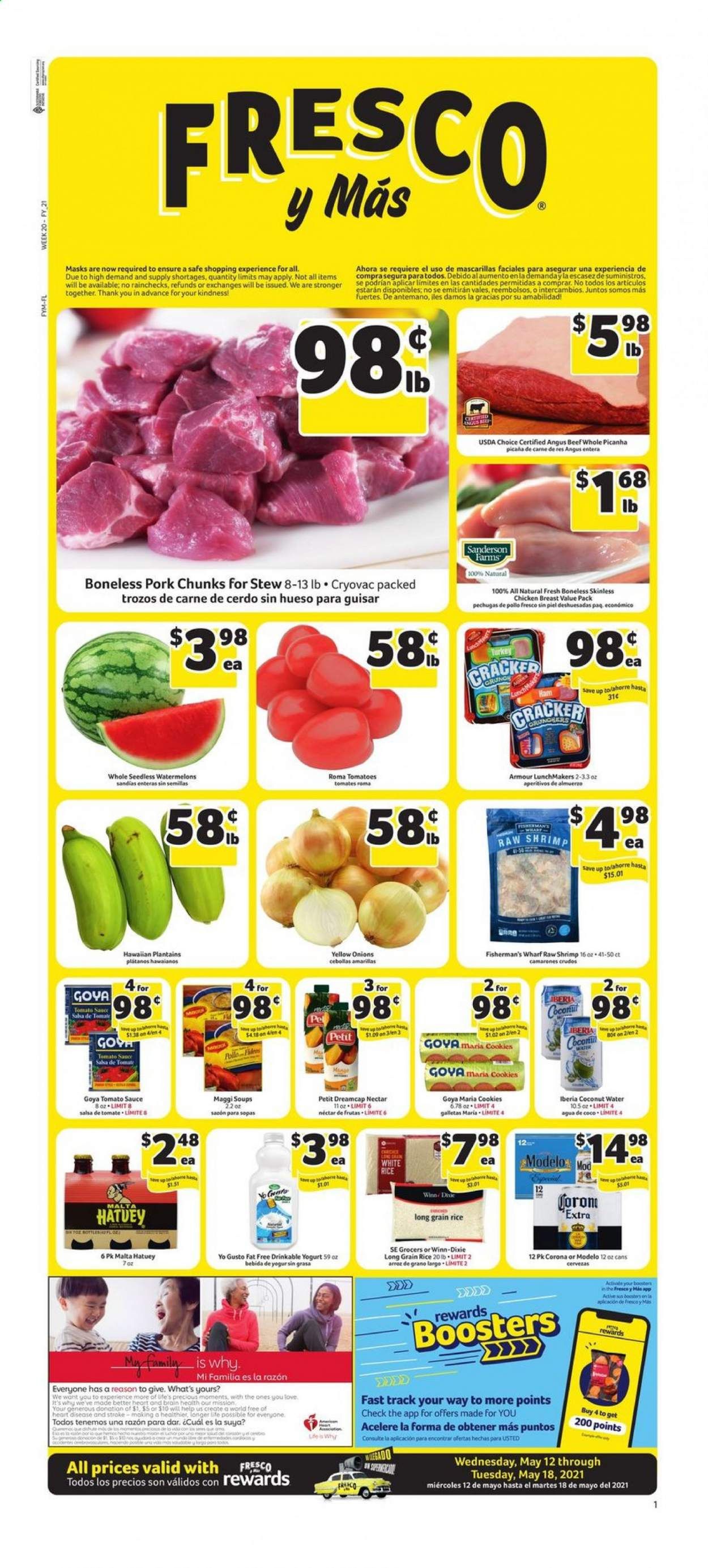Fresco y Más (FL) Weekly Ad Flyer May 12 to May 18