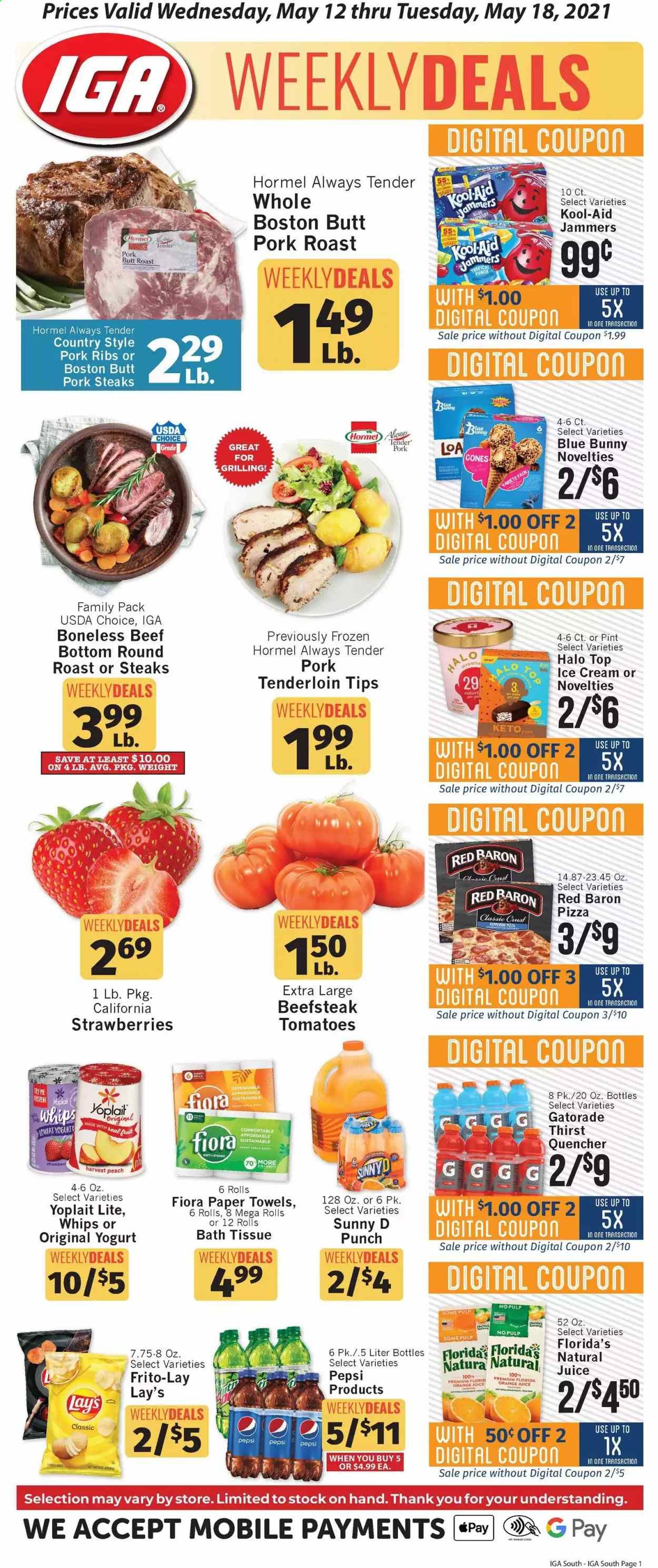 IGA Weekly Ad Flyer May 12 to May 18