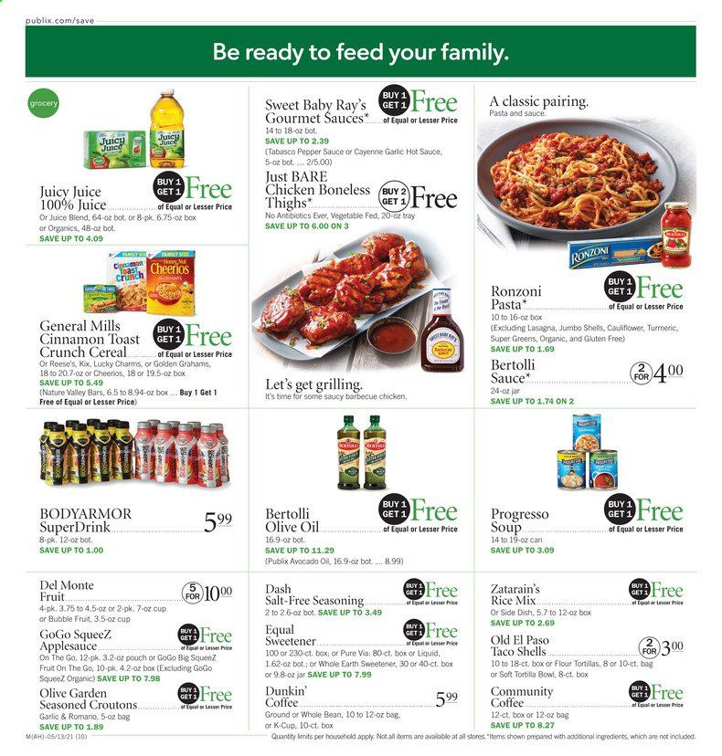 Publix (AL, FL, GA, NC, SC, TN) Weekly Ad Flyer May 13 to May 19