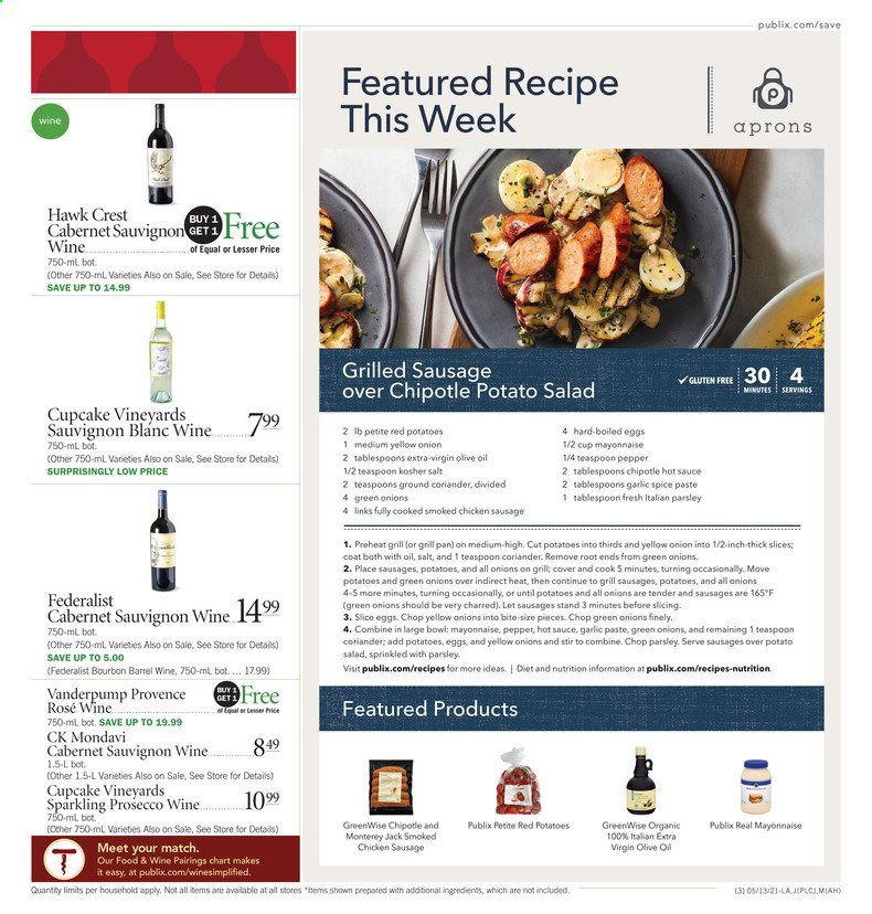 Publix (AL, FL, GA, NC, SC, TN) Weekly Ad Flyer May 13 to May 19