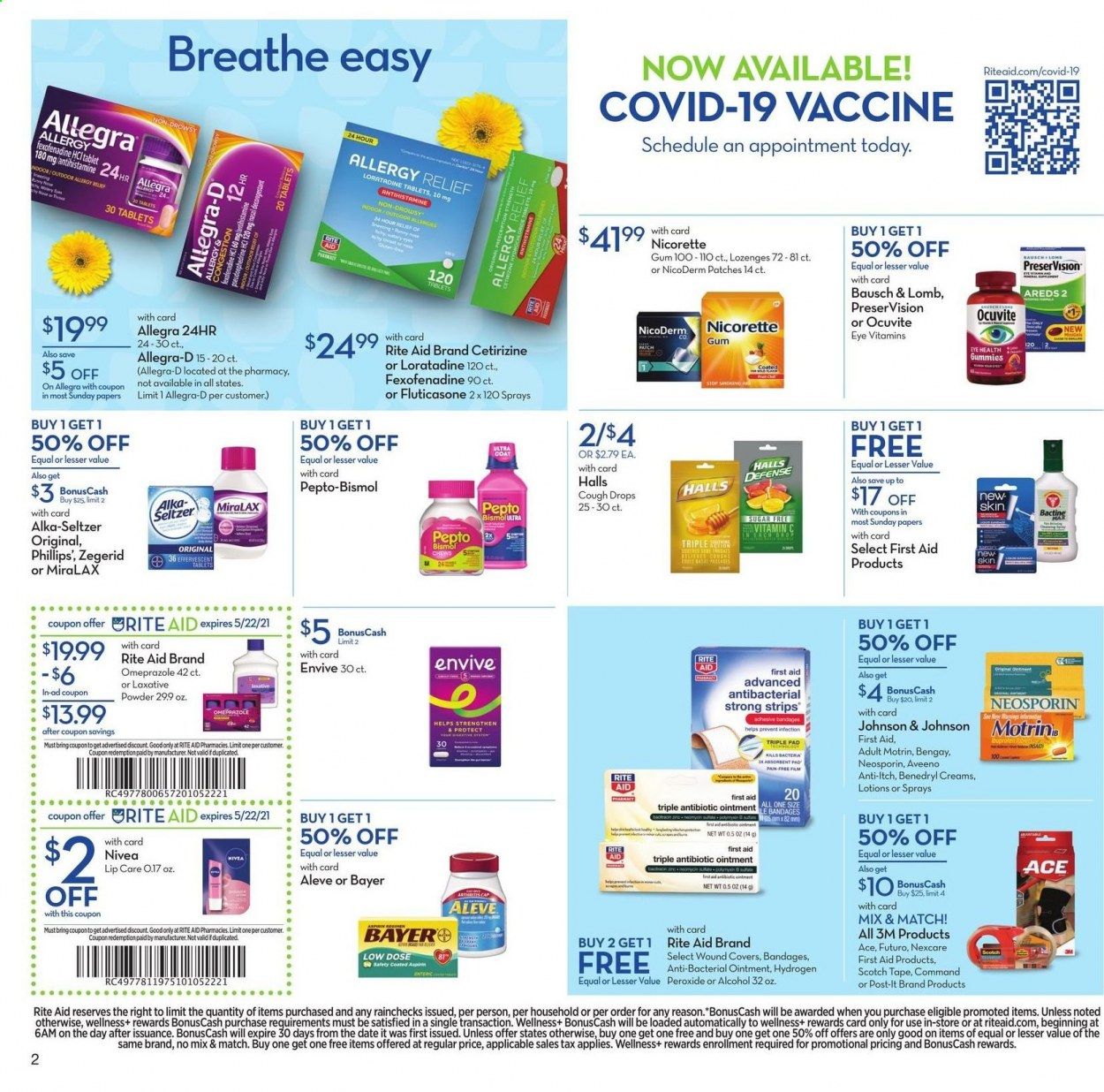 RITE AID Weekly Ad Flyer May 16 to May 22
