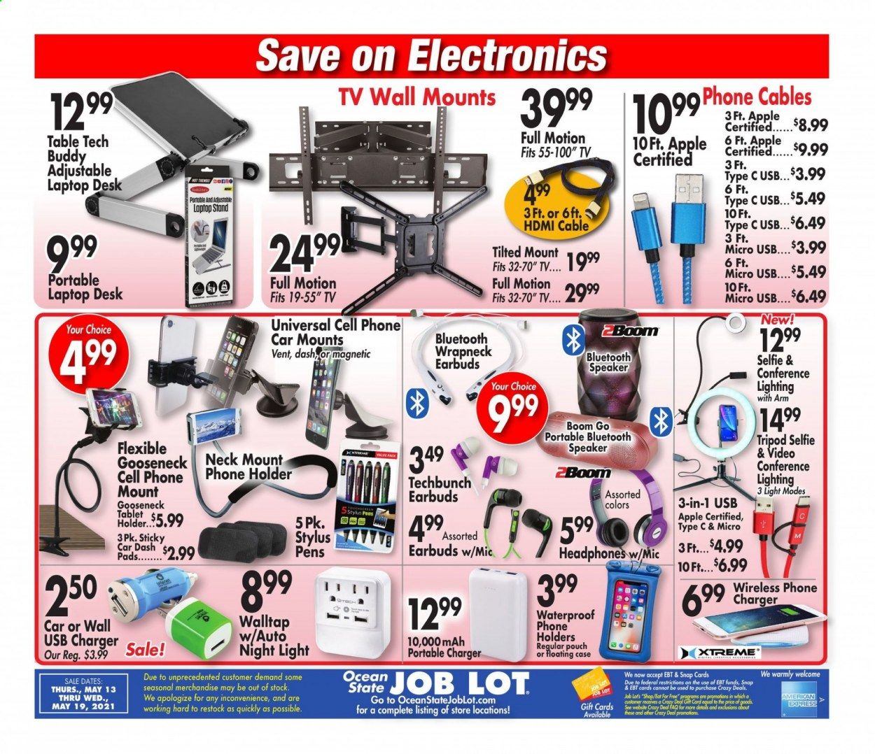 Ocean State Job Lot (CT, MA, ME, NH, NJ, NY, RI) Weekly Ad Flyer May 13 to May 19