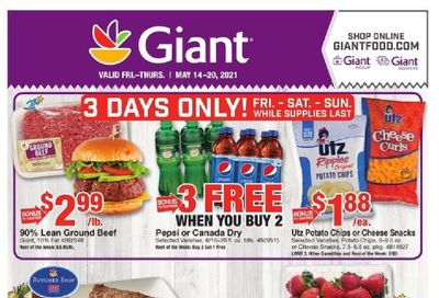 Giant Food (DE, MD, VA) Weekly Ad Flyer May 14 to May 20