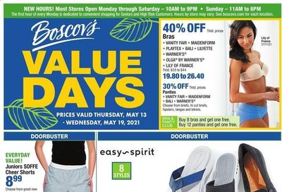 Boscov's (CT, DE, MD, NJ, NY, PA) Weekly Ad Flyer May 13 to May 19