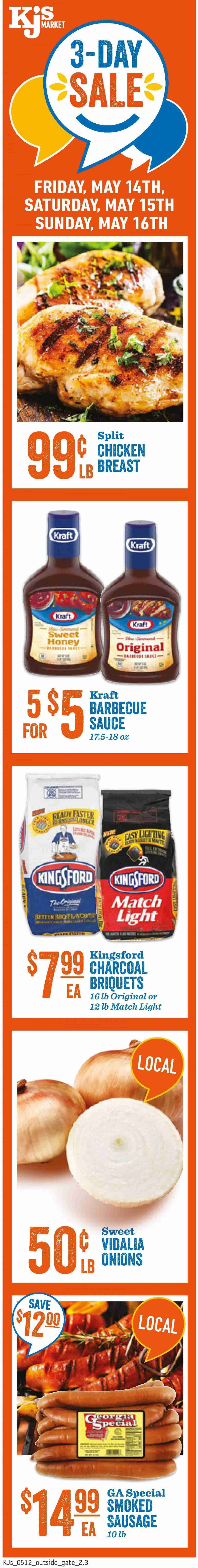 KJ´s Market (GA, SC) Weekly Ad Flyer May 12 to May 18