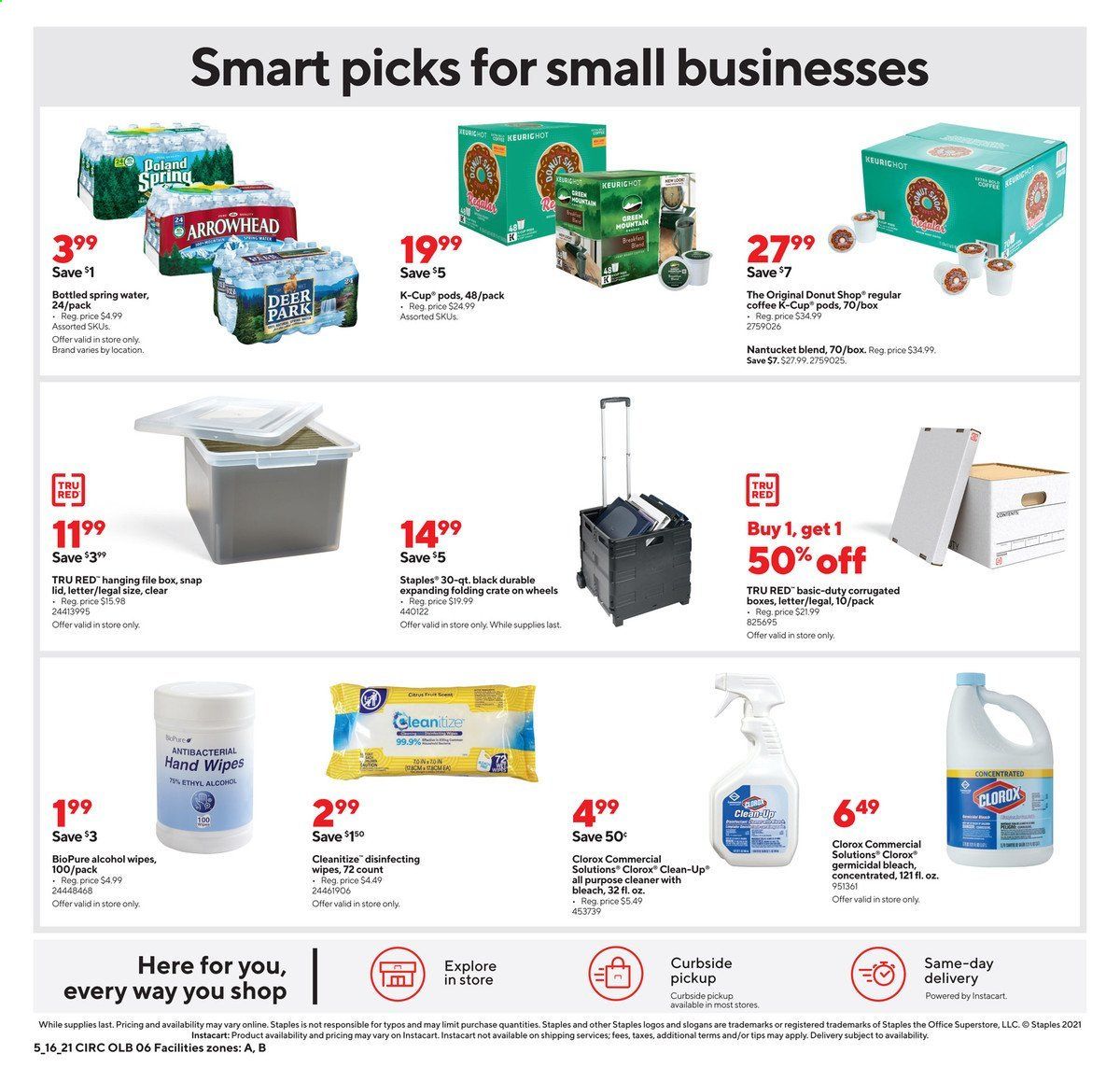 Staples Weekly Ad Flyer May 16 to May 22